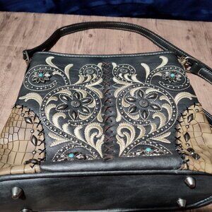 Montana West Leather Crossbody Purse